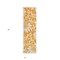 Edge Collections - 8' - Orange - Floral Indoor Outdoor Runner Rug for Home - 1 Piece